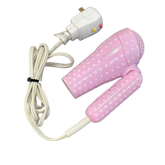 BaByliss PRO Nano Titanium Folding Travel Hair Dryer - Picture 3 of 5